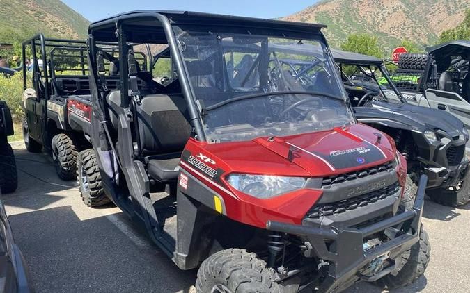 2019 Polaris® Ranger Crew® XP 1000 EPS Ride Command™ Sunset Red Metallic