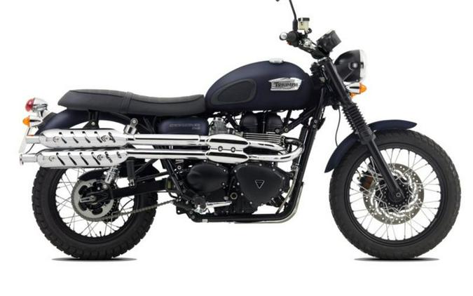 2014 Triumph Scrambler Matte Pacific Blue