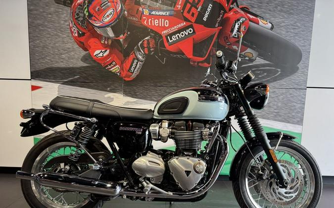 2023 Triumph Bonneville T120 Chrome Edition Meriden Blue