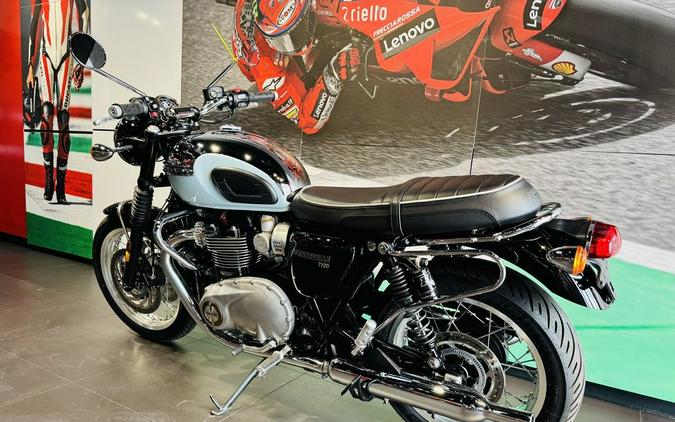 2023 Triumph Bonneville T120 Chrome Edition Meriden Blue