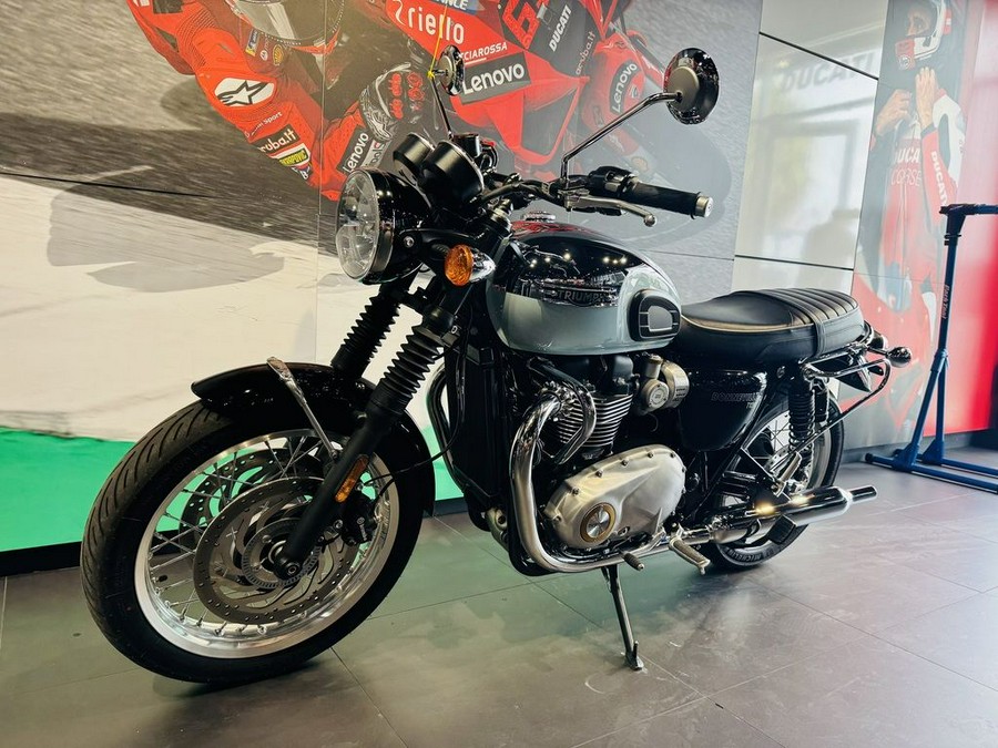 2023 Triumph Bonneville T120 Chrome Edition Meriden Blue