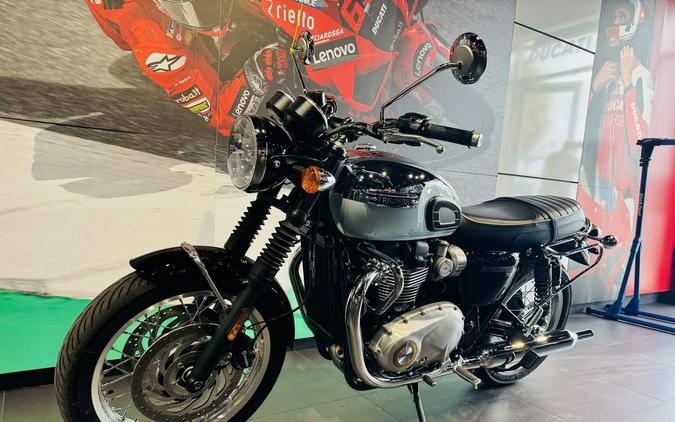 2023 Triumph Bonneville T120 Chrome Edition Meriden Blue