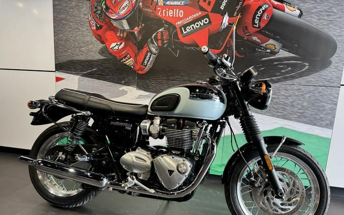 2023 Triumph Bonneville T120 Chrome Edition Meriden Blue