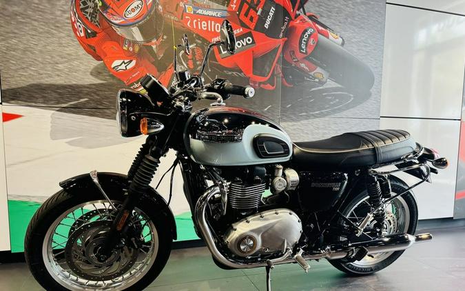 2023 Triumph Bonneville T120 Chrome Edition Meriden Blue