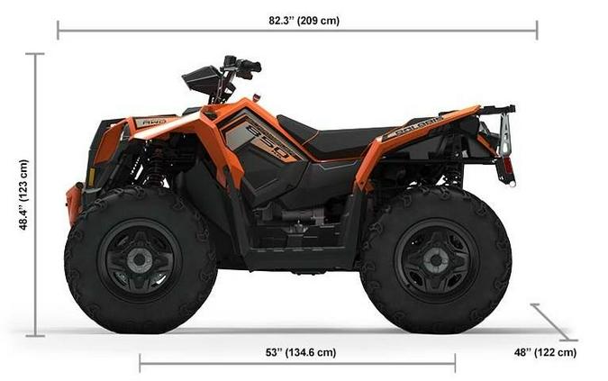 2023 Polaris Industries Scrambler 850 Orange Burst