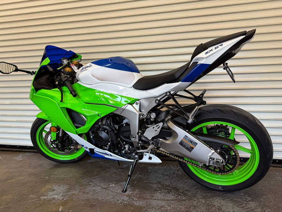 2024 Kawasaki Ninja ZX-6R 40th Anniversary Edition ABS