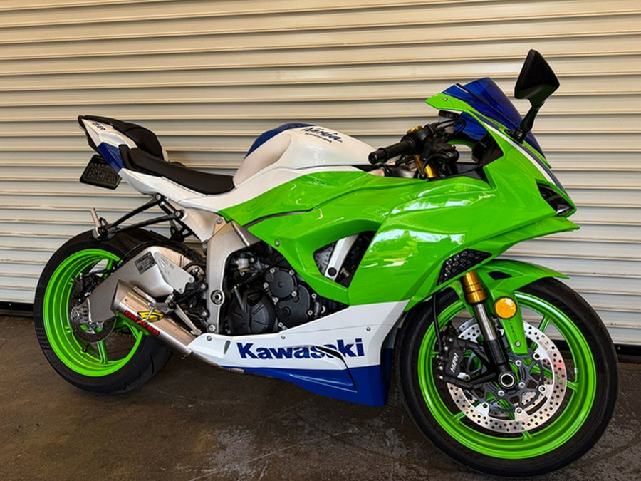 2024 Kawasaki Ninja ZX-6R 40th Anniversary Edition ABS