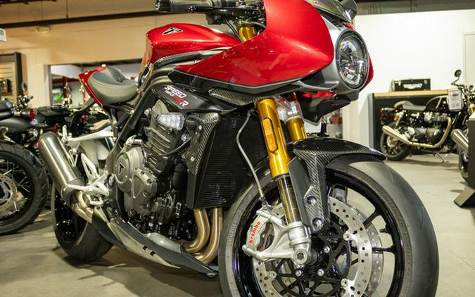 2022 Triumph Speed Triple 1200 RR Red Hopper Storm Grey 1200 RR Crystal White Storm Grey