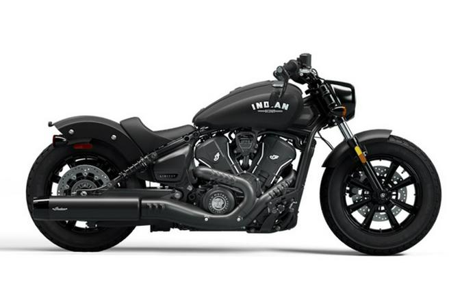 2025 Indian Scout Bobber Limited +Tech Black Smoke