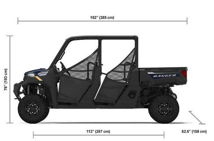 2023 Polaris Industries RANGER CREW 1000 Premium Springfield Blue