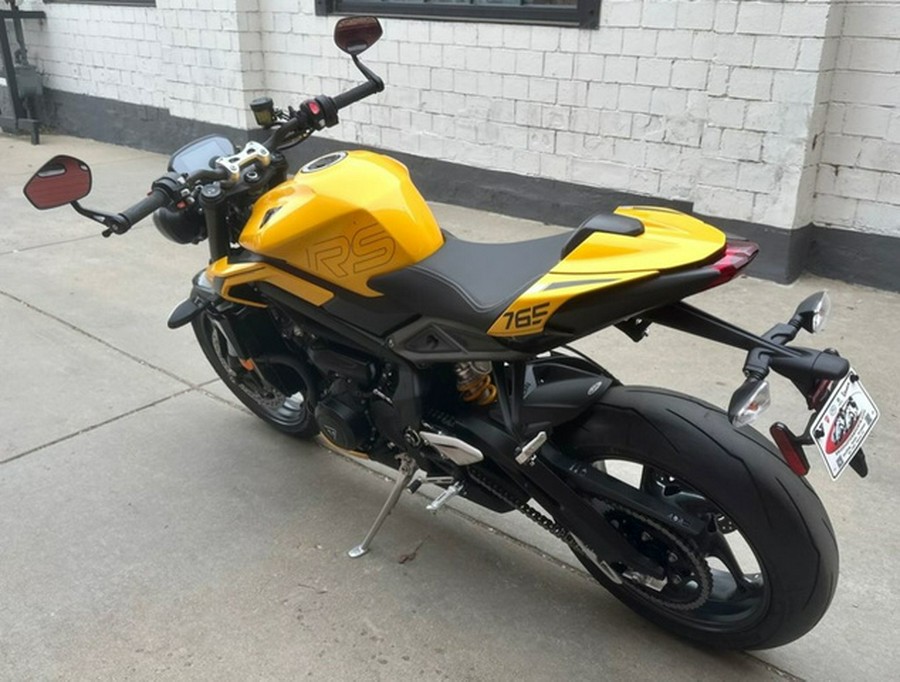 2026 Triumph Street Triple 765 RS Cosmic Yellow