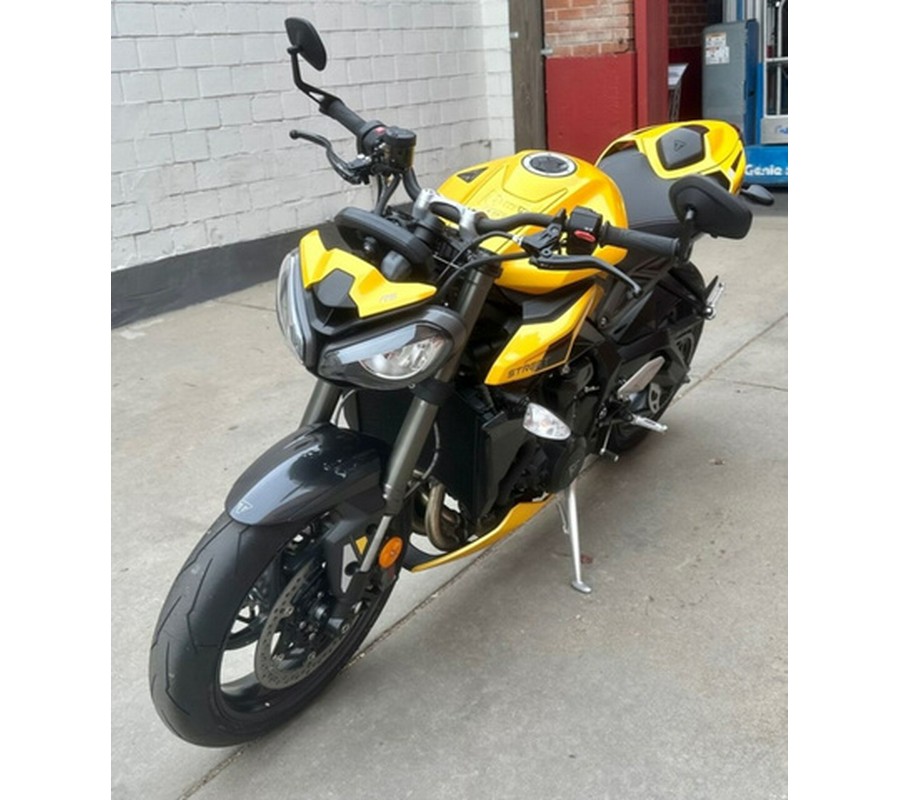 2026 Triumph Street Triple 765 RS Cosmic Yellow