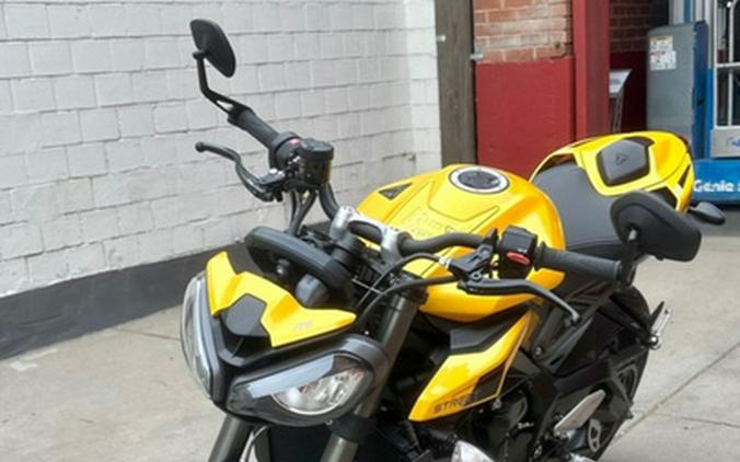 2026 Triumph Street Triple 765 RS Cosmic Yellow