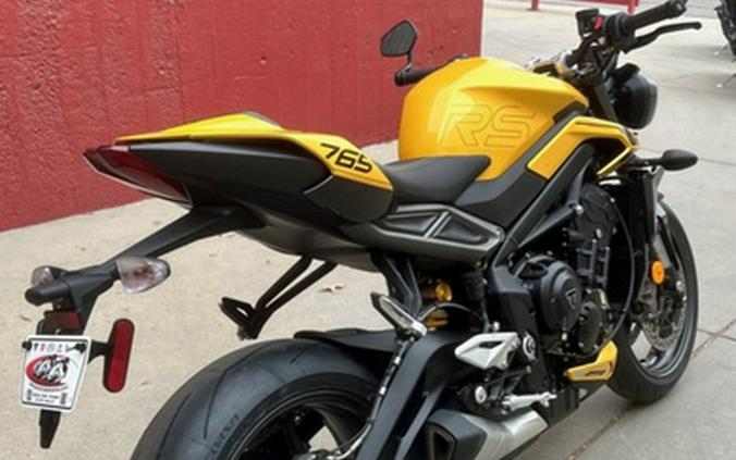 2026 Triumph Street Triple 765 RS Cosmic Yellow