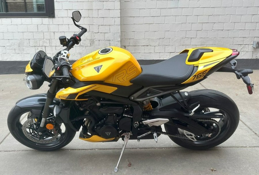 2026 Triumph Street Triple 765 RS Cosmic Yellow