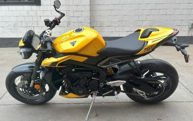 2026 Triumph Street Triple 765 RS Cosmic Yellow