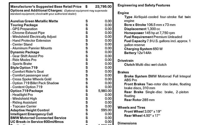 2026 BMW R 1300 GS Adventure
