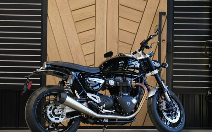 2024 Triumph Speed Twin 1200 Jet Black