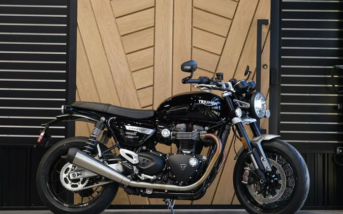 2024 Triumph Speed Twin 1200 Jet Black