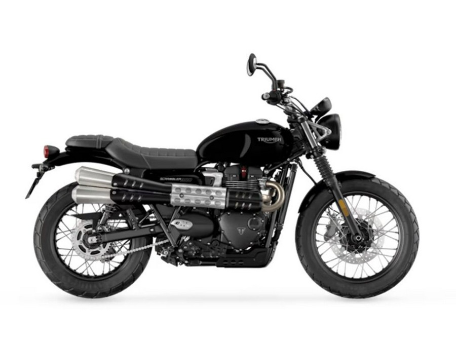 2025 Triumph Scrambler 900 Jet Black