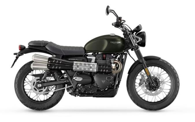2025 Triumph Scrambler 900 Matte Khaki Green