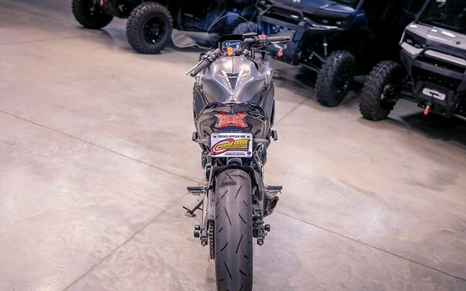 2024 Kawasaki Ninja® 650 Metallic Matte Dark Gray/Metallic Spark Black