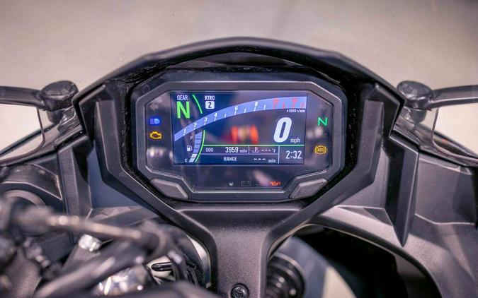 2024 Kawasaki Ninja® 650 Metallic Matte Dark Gray/Metallic Spark Black