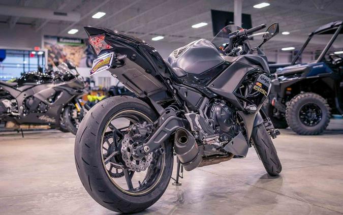 2024 Kawasaki Ninja® 650 Metallic Matte Dark Gray/Metallic Spark Black