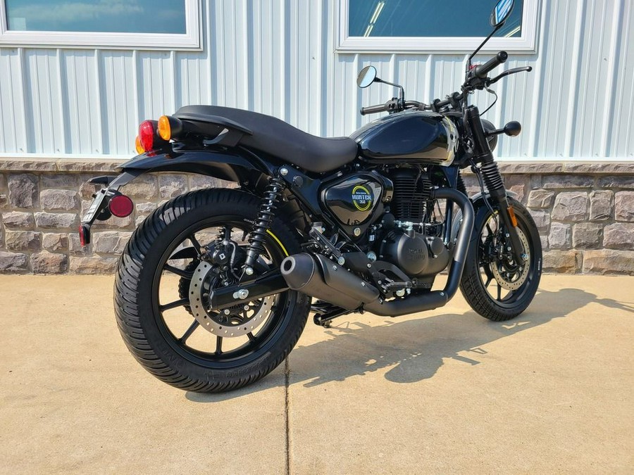 2023 Royal Enfield Hunter 350 Rebel Black