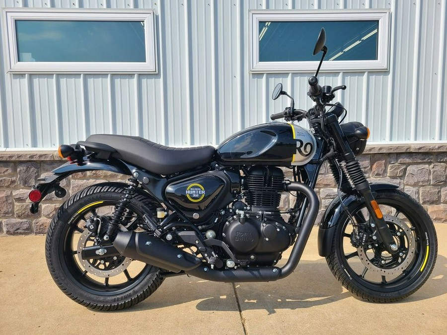 2023 Royal Enfield Hunter 350 Rebel Black