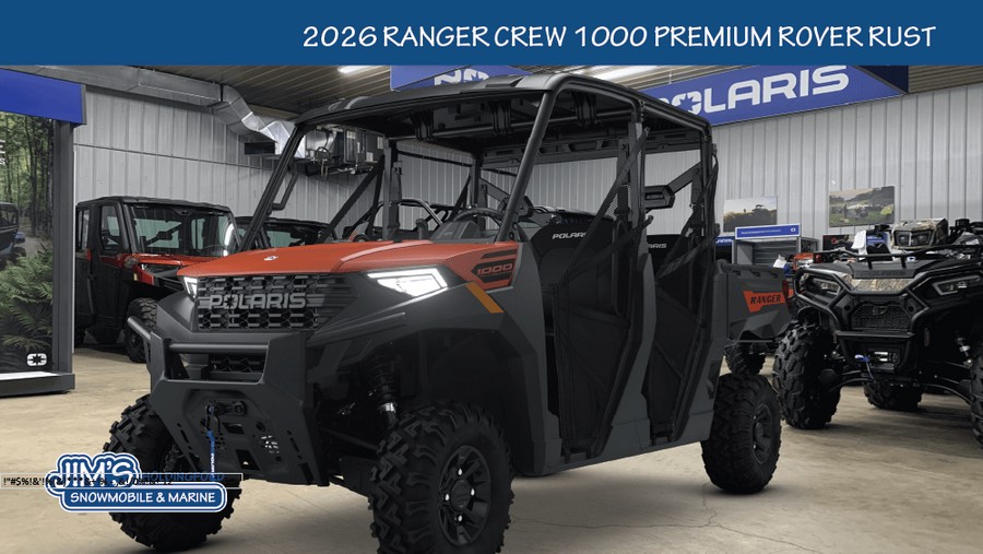 2026 Polaris Ranger® Crew 1000 Premium - Rover Rust
