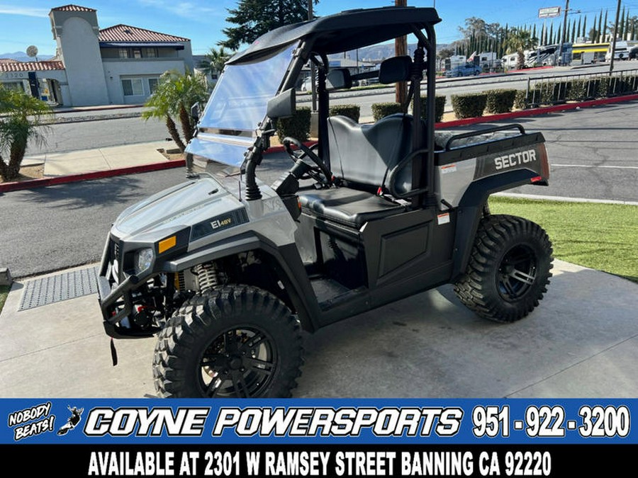 2022 Hisun Motors Sector E1