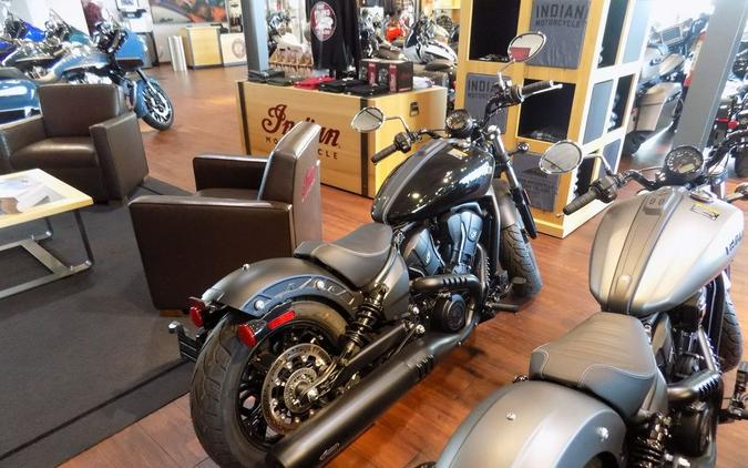 2025 Indian Motorcycle® Scout® Sixty Bobber Black Metallic