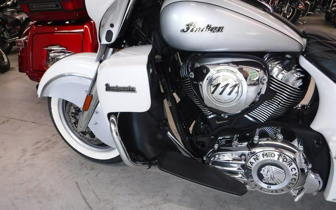 2018 Indian Roadmaster ABS Pearl White Over Star Silver