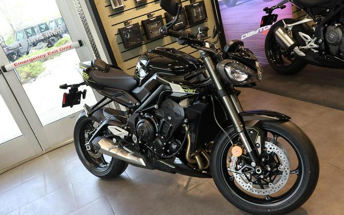 2026 Triumph Street Triple 765 RS Phantom Black
