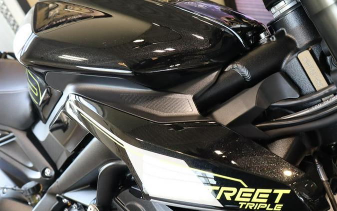 2026 Triumph Street Triple 765 RS Phantom Black