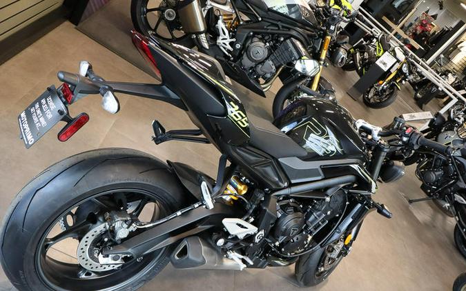2026 Triumph Street Triple 765 RS Phantom Black