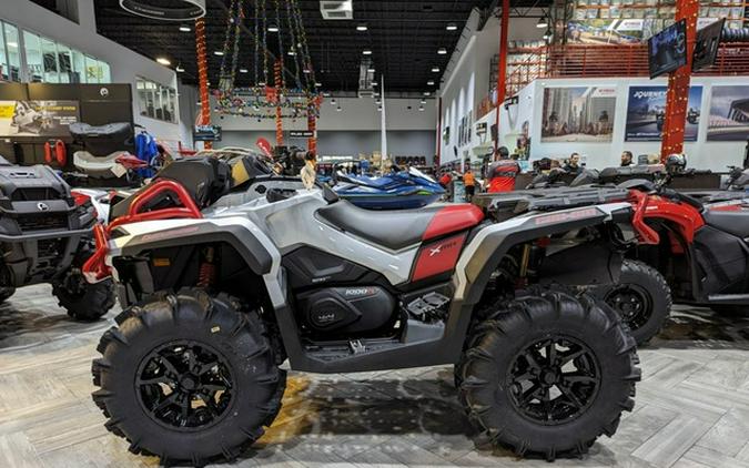 2024 Can-Am Outlander X mr 1000R Hyper Silver & Legion Red