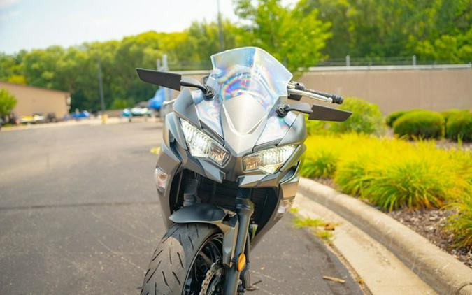 2022 Kawasaki Ninja 650 ABS Metallic Matte Graphenesteel Gray