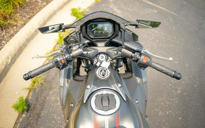 2022 Kawasaki Ninja 650 ABS Metallic Matte Graphenesteel Gray