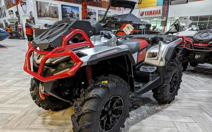 2024 Can-Am Outlander X mr 1000R Hyper Silver & Legion Red