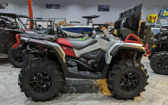 2024 Can-Am Outlander X mr 1000R Hyper Silver & Legion Red