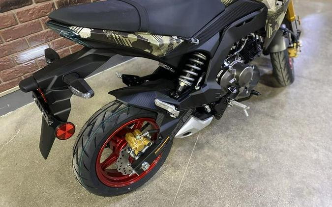 2025 Kawasaki Z125 PRO Cypher Camo Beige