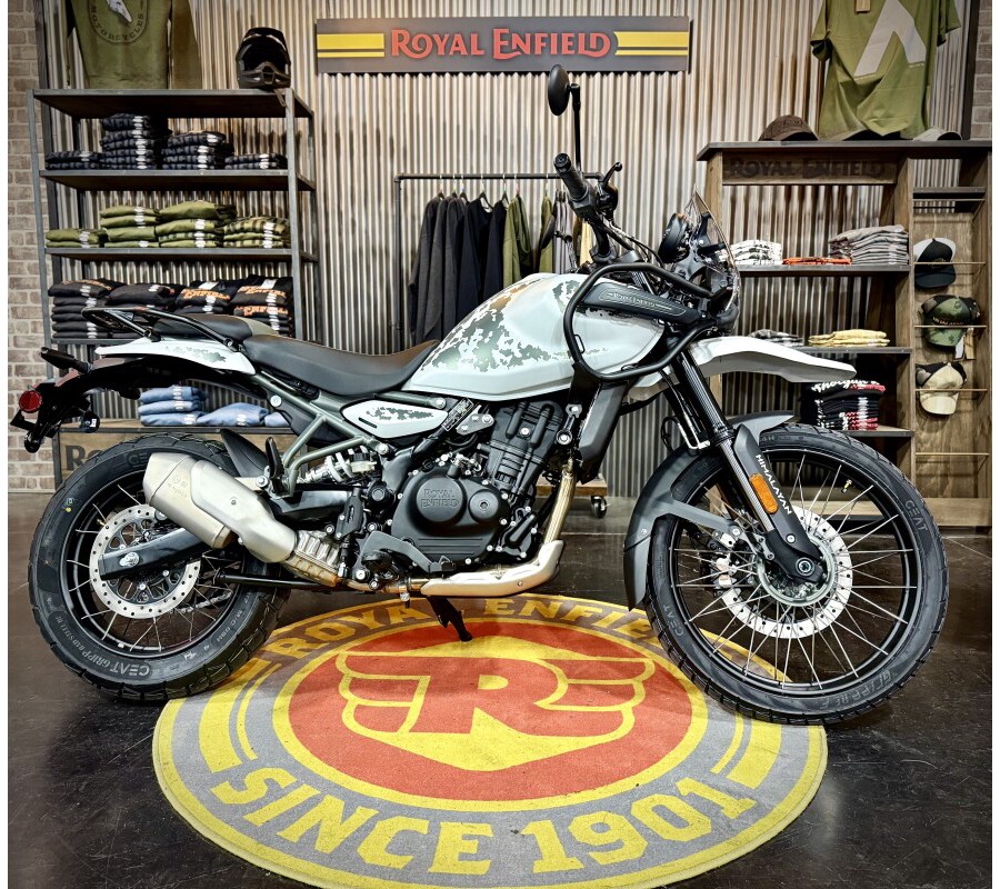 2026 Royal Enfield Himalayan Kamet White
