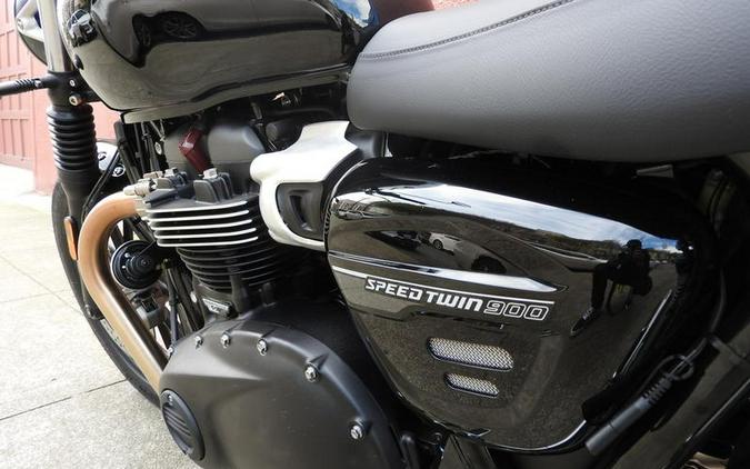 2024 Triumph Speed Twin 900 Jet Black