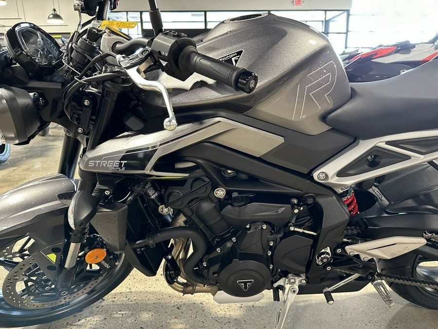 2024 Triumph Street Triple 765 R Silver Ice