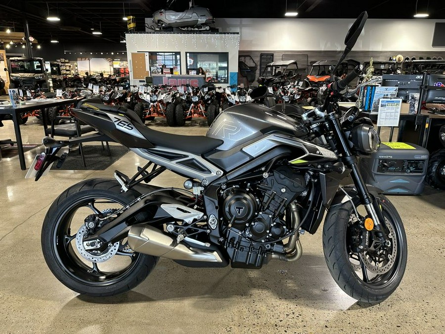 2024 Triumph Street Triple 765 R Silver Ice