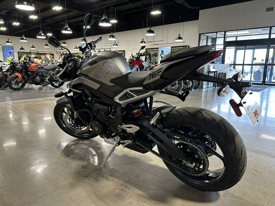 2024 Triumph Street Triple 765 R Silver Ice