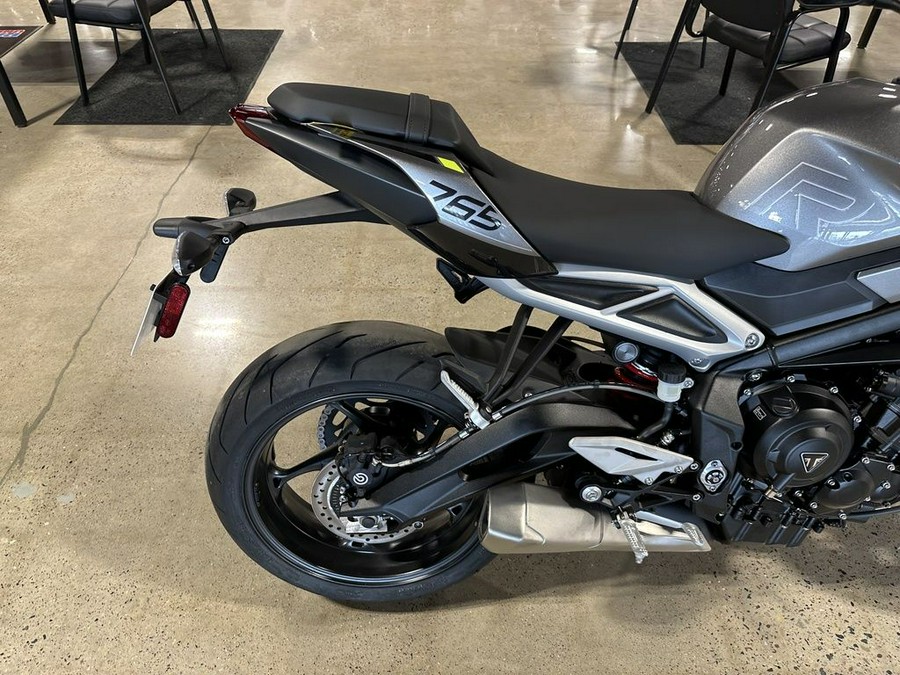 2024 Triumph Street Triple 765 R Silver Ice