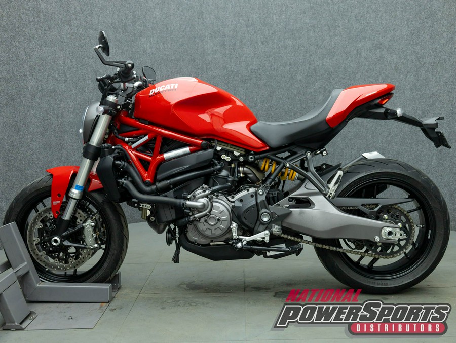 2021 DUCATI MONSTER 821 W/ABS